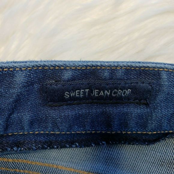 LUCKY BRAND Sweet Jean Crop Flap Pockets Jeans 12 - Picture 6 of 9